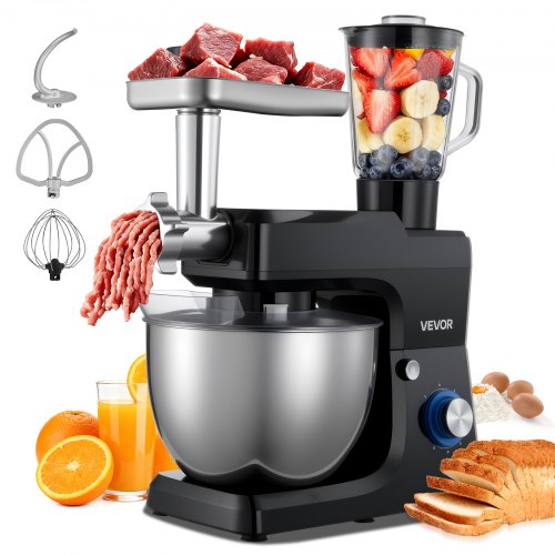 Robot Pâtissier Électrique 7,8L 1500W Multifonction