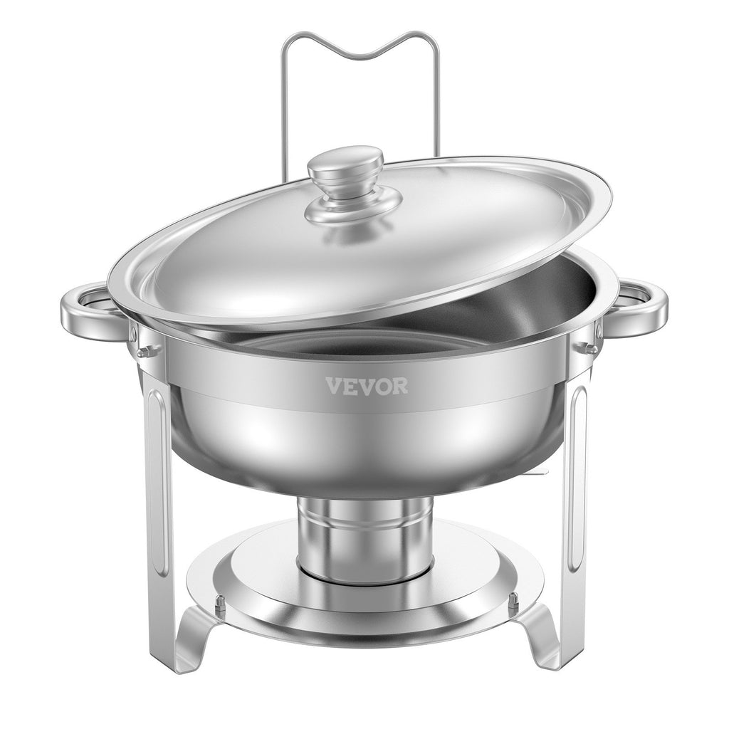 Set de 4 Chafing Dish Buffet Inox 5L